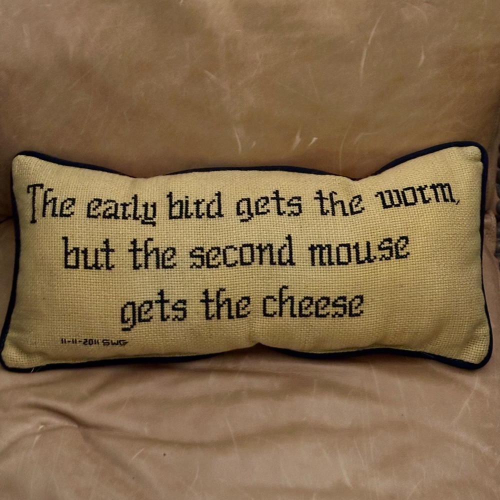 Accent Pillow • Handmade by my Grandmama